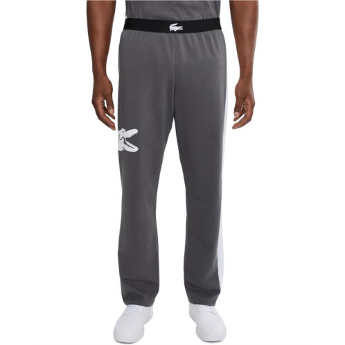 Mens Lacoste Printed Fleece Loungewear Pants