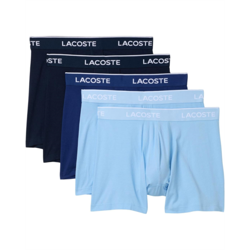 Mens Lacoste 5-Pack Cotton Boxer Briefs