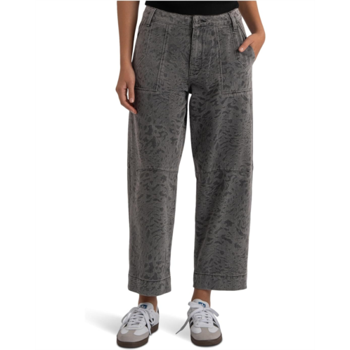 Womens KUT from the Kloth Ashton Wide Leg Barrel In Grey