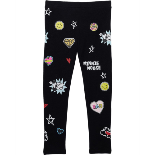 Chaser Kids Minnie Mouse Minnie Smiles Glitter Leggings (Big Kids)