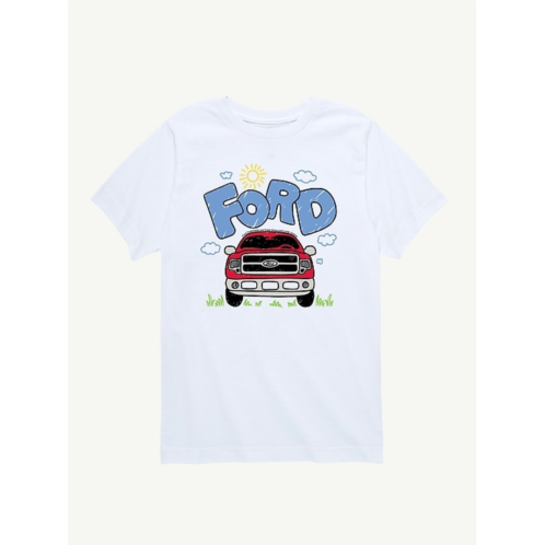 OldNavy Ford F150 Doodle Short Sleeve Tee For Toddler