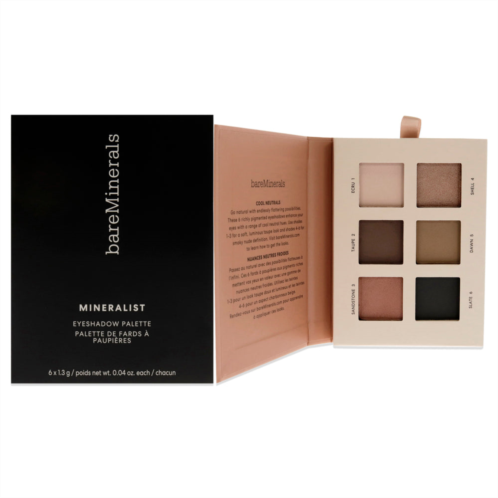 BareMinerals mineralist eyeshadow palette - ultranatural by for women - 0.24 oz eye shadow