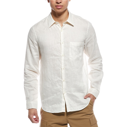 Theory irving relaxed linen shirt