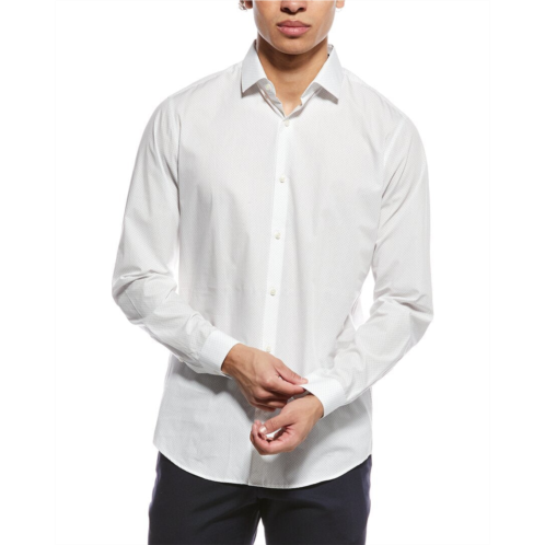 Theory cedrick micro dash shirt
