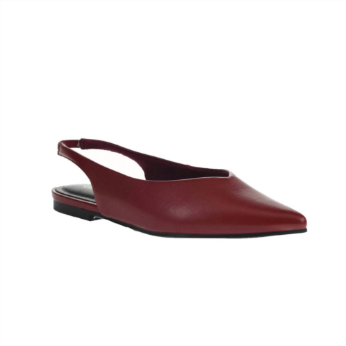 CHINESE LAUNDRY womens hadiya slingback flat in wine