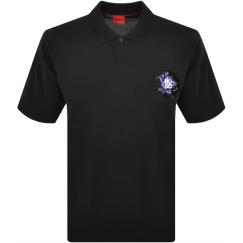 Hugo Boss Hugo mens dignipolo short sleeve pique polo black