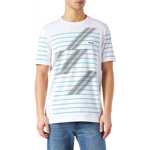 Hugo Boss short sleeve crew neck t-shirt in white