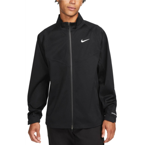 NIKE mens full zip golf jacket in black