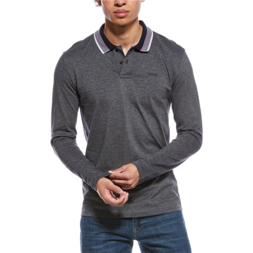 Hugo Boss oxford long polo shirt