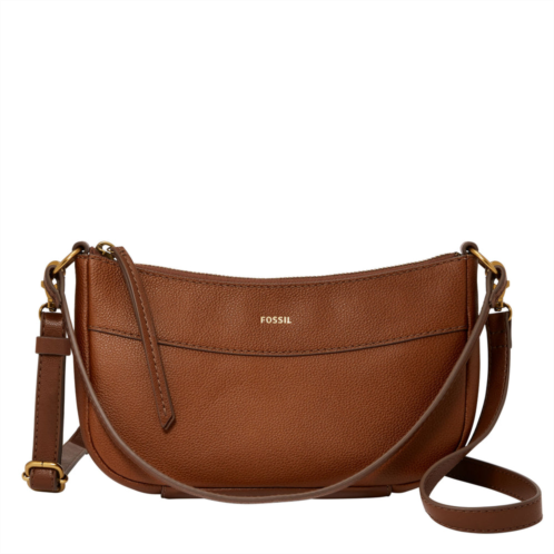 Fossil womens skylar leather small crossbody