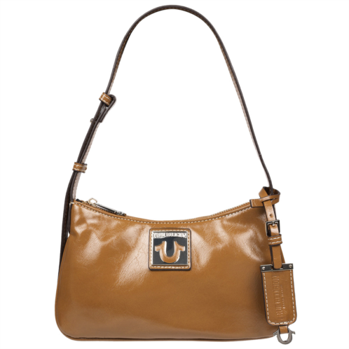 True Religion crinkle finish shoulder bag