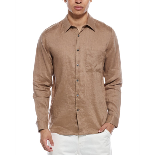 Theory irving relaxed linen shirt