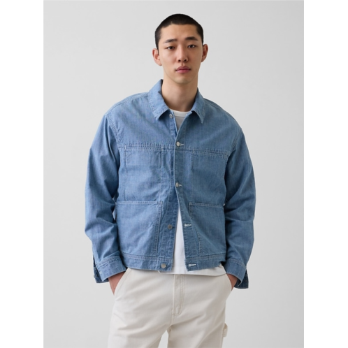 Gap Boxy Chambray Jacket