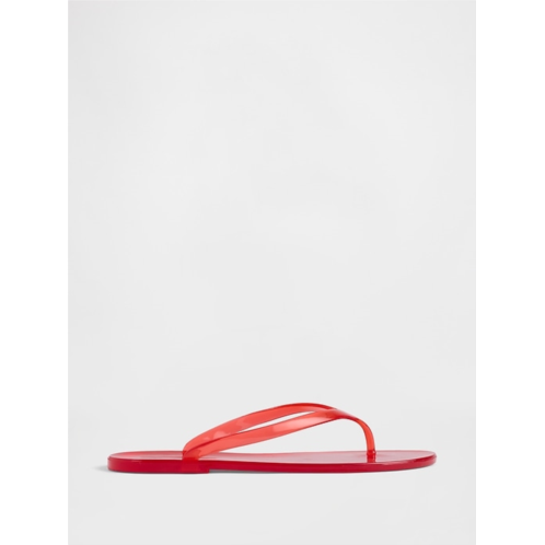 Gap Logo Jelly Flip Flops
