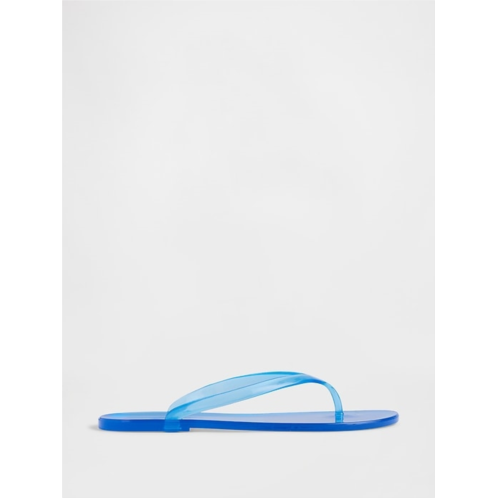 Gap Logo Jelly Flip Flops
