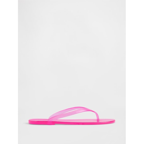 Gap Logo Jelly Flip Flops