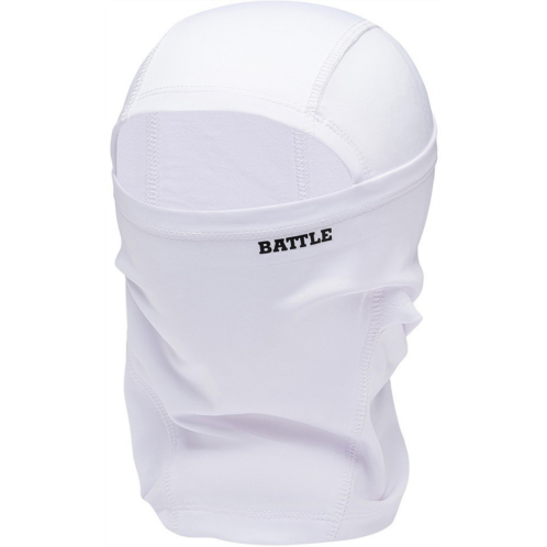 Battle Adults Performance Balaclava Mask White