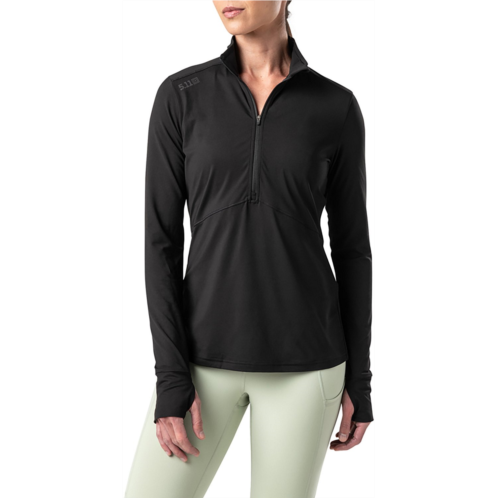 5.11 Tactical Womens PT-R Catalyst 1/2 Zip Pullover Black