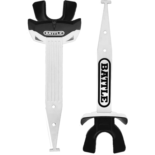 Battle Adults Speed Pro Thick Strap Mouthguard Bright Green / Purple