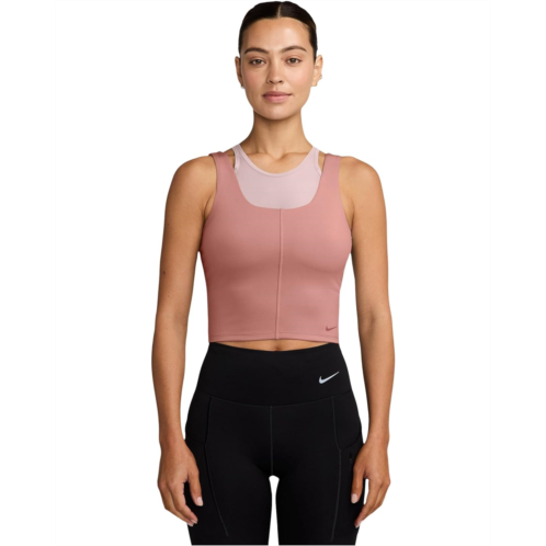 Nike One Fitted Dri-FIT Cropped Tank Top