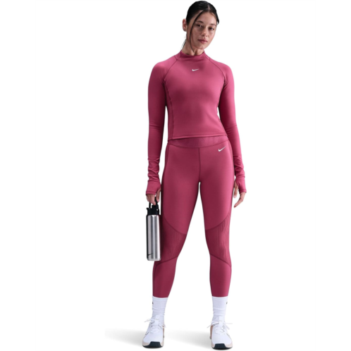 Nike Pro Dri-FIT Warm Long Sleeve Grid Graphic Top