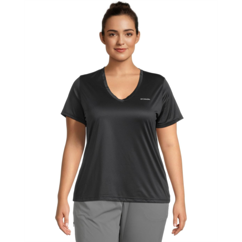 Columbia Plus Size Hike Short Sleeve V-Neck