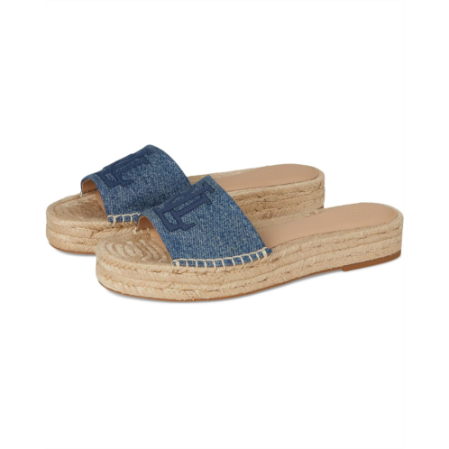 POLO RALPH LAUREN Polly Washed Denim Espadrille