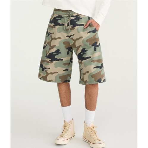 Aeropostale cloud soft camo super baggy fleece shorts