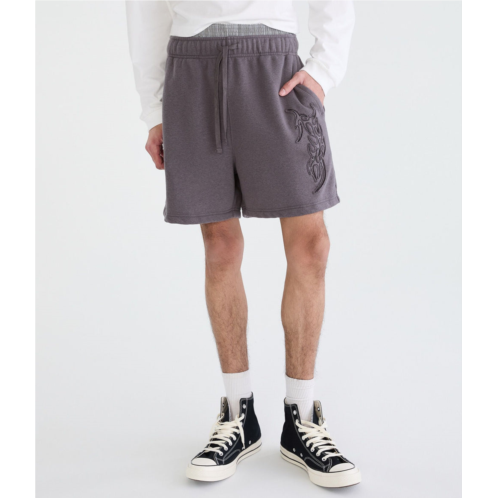 Aeropostale cloud soft tattoo fleece shorts
