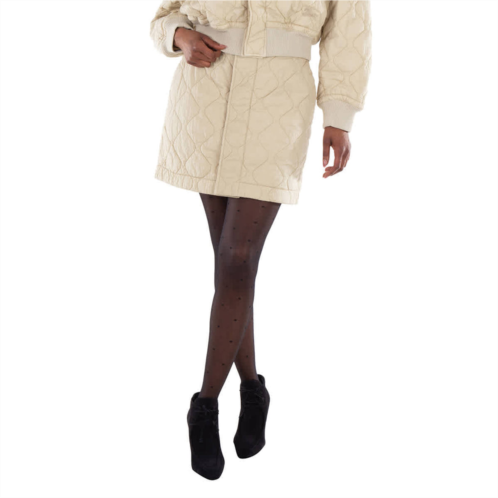 Burberry diamond-quilted miniskirt