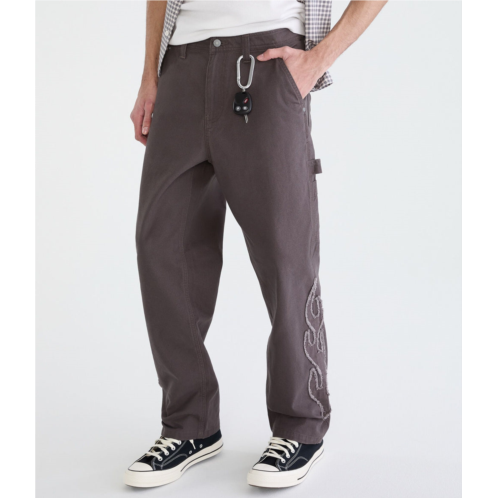 Aeropostale flame outline baggy carpenter pants