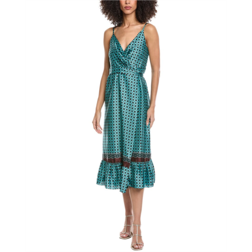Sandro woven midi dress