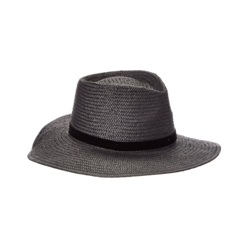 Vince wide brim straw fedora