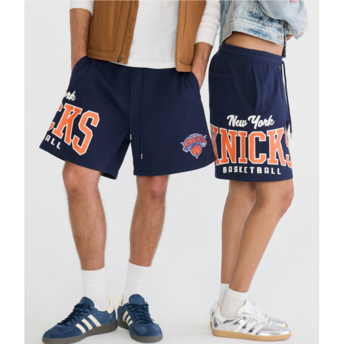 Aeropostale new york knicks basketball fleece shorts