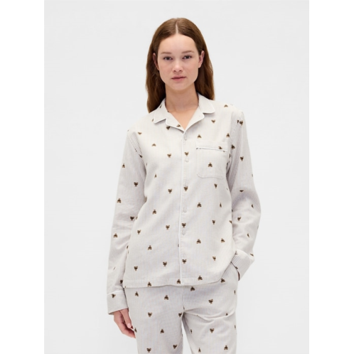 Gap Adult Softest Flannel PJ Shirt