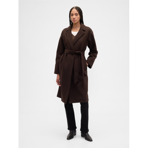 Gap Relaxed Wrap Coat