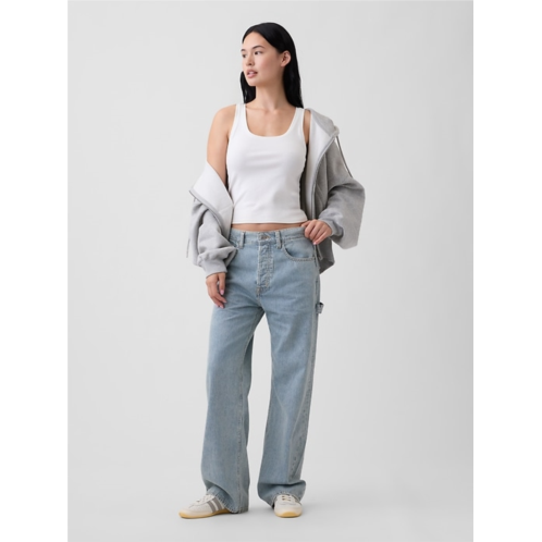 Gap Low Slung Relaxed Straight Carpenter Jeans