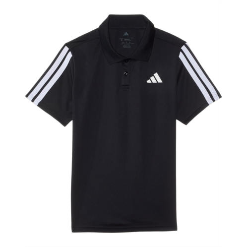 Adidas Kids 3-Stripe Polo Shirt (Big Kid)