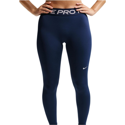 Womens Nike Pro Mid-Rise Full-Length Leggings