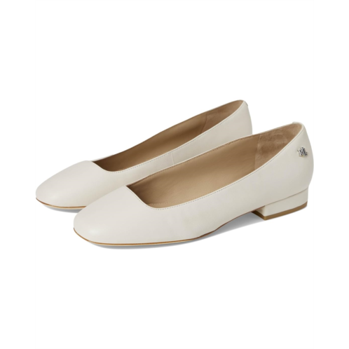 POLO RALPH LAUREN Emellie Nappa Leather Ballet Flat