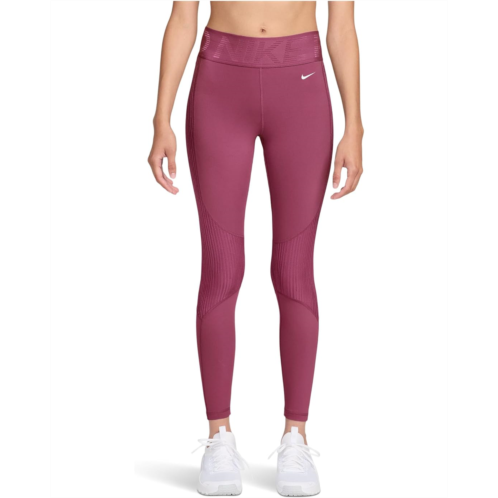 Womens Nike Pro Dri-FIT Warm Sculpt High-Rise Grid Graphic Tights