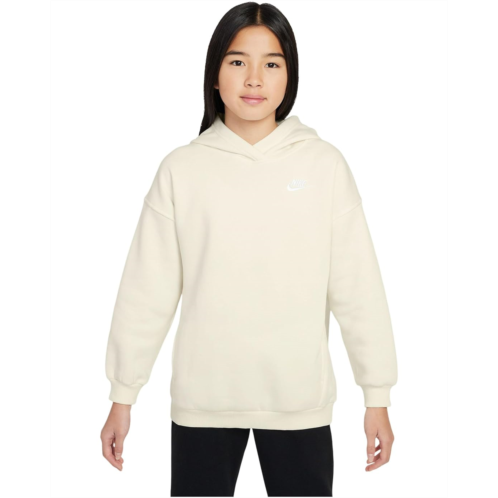 Kids Nike Kids Sportswear Club Fleece Oversized Pullover Hoodie (Little Kid/Big Kid)