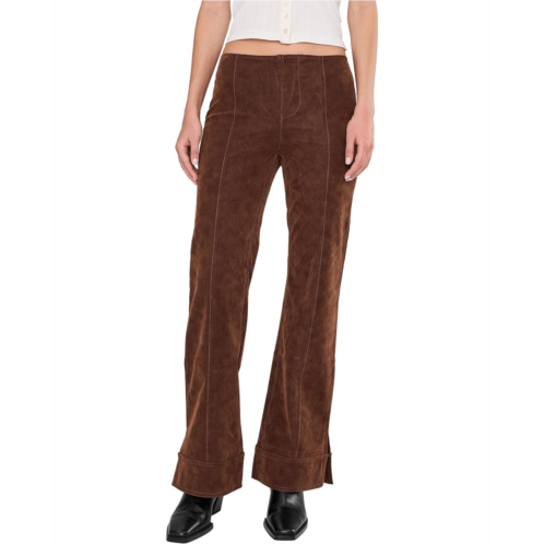 Free People Glow Up Pant Suede