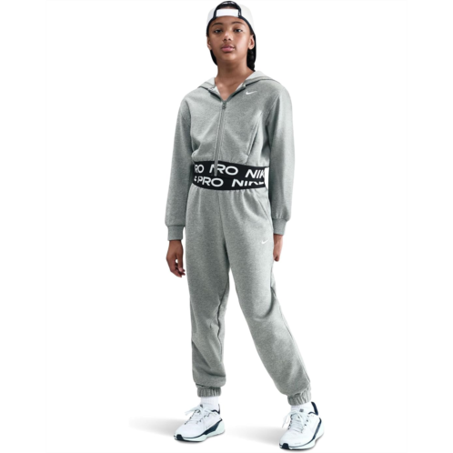 Girls Nike Kids Pro Fleece Dri-FIT Full-Zip Hoodie (Little Kid/Big Kid)