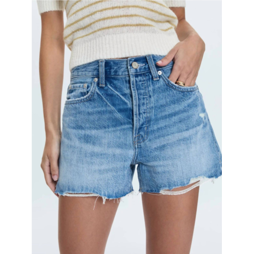PISTOLA womens nova denim short in abroad vintage