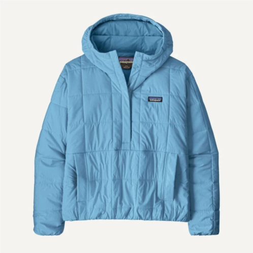 Patagonia light gust hooded pullover in shore blue