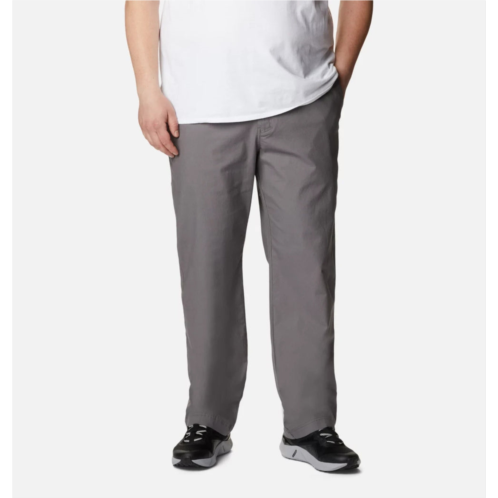 Columbia mens flex roc pants gray cotton blend omni-shade straight leg jax4