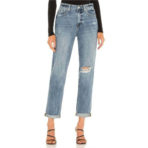 PISTOLA presley high rise relaxed roller jean in antidote