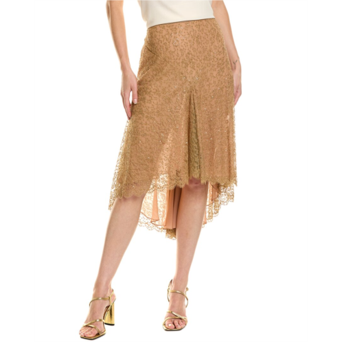 Michael Kors Collection silk-blend lace dance skirt