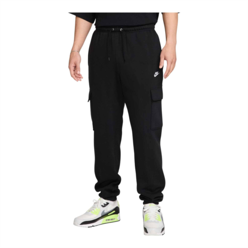 NIKE club mens fleece cargo pants